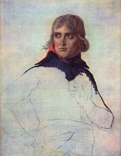 Porträt von General Napoleon Bonaparte von Jacques Louis David